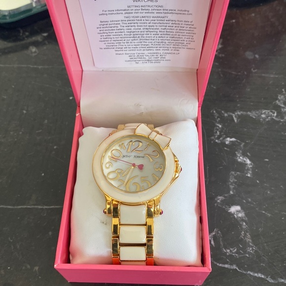 Betsey Johnson Accessories Betsy Johnson Watch Brand New Never Out Of Box Original Price Still On Box Poshmark